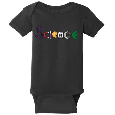 Science Funny Logo Baby Bodysuit