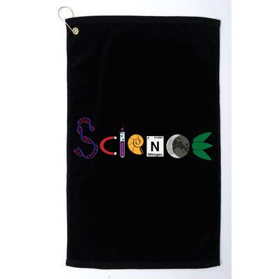 Science Funny Logo Golf Towel