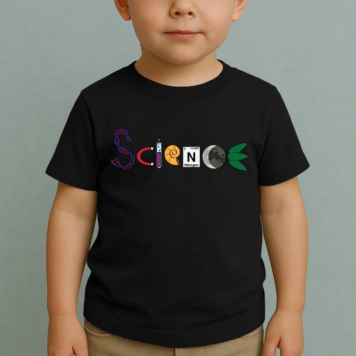 Science Funny Logo Toddler T-Shirt