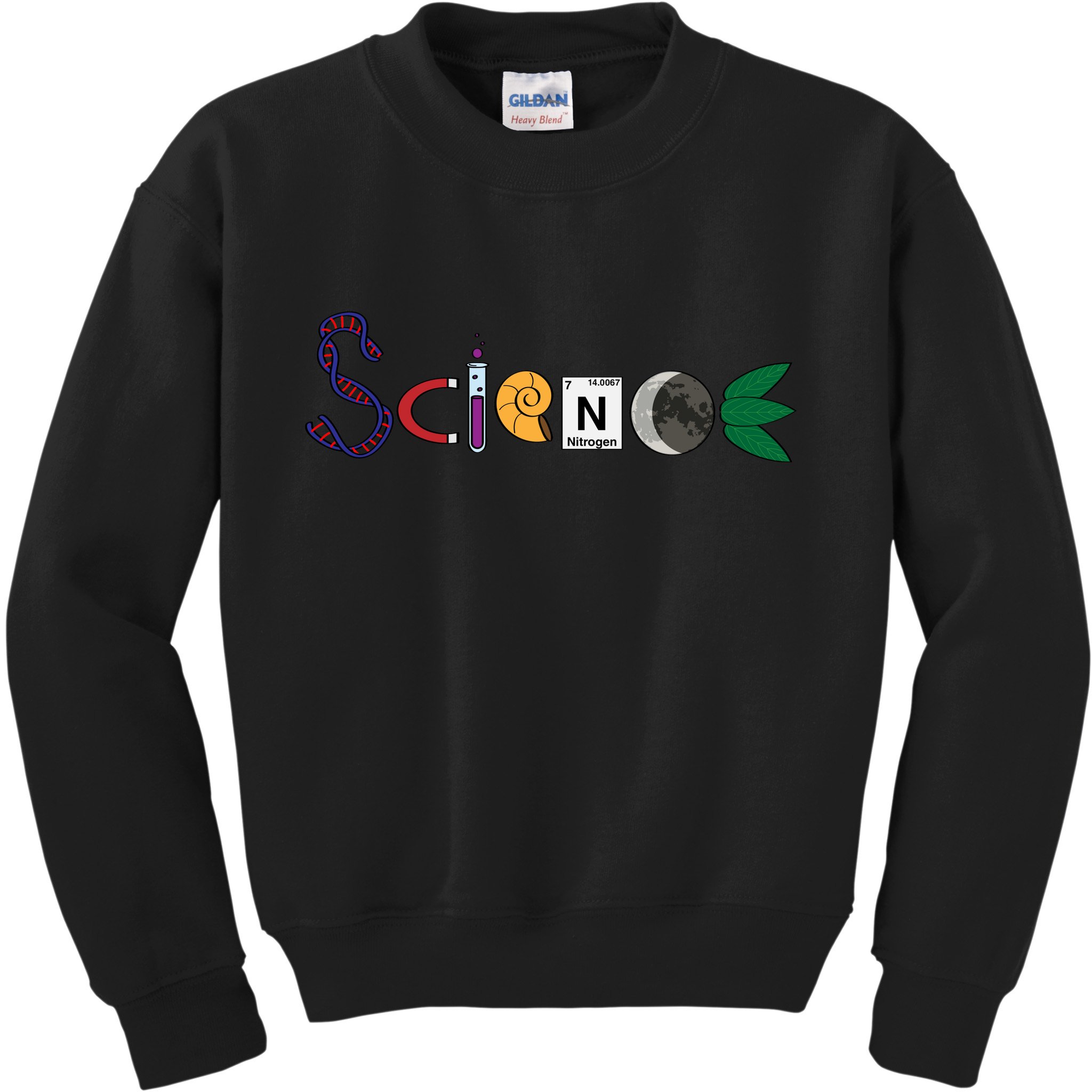 Science Funny Logo Kids Sweatshirt