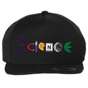 Science Funny Logo Wool Snapback Cap