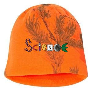 Science Funny Logo Kati - Camo Knit Beanie