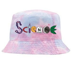 Science Funny Logo Tie-Dyed Bucket Hat