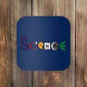 Science Funny Logo Coaster