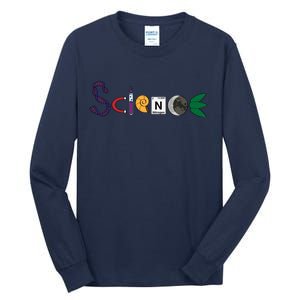 Science Funny Logo Tall Long Sleeve T-Shirt