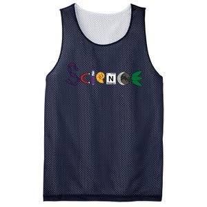 Science Funny Logo Mesh Reversible Basketball Jersey Tank