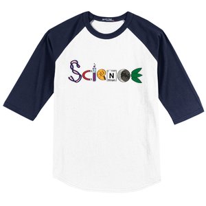 Science Funny Logo Baseball Sleeve Shirt