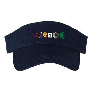 Science Funny Logo Valucap Bio-Washed Visor