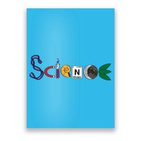 Science Funny Logo Poster