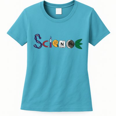 Science Funny Logo Womens T-Shirt