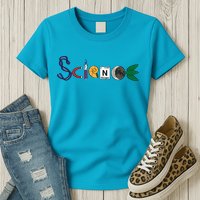 Science Funny Logo Womens T-Shirt