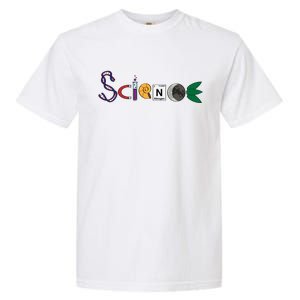 Science Funny Logo Garment-Dyed Heavyweight T-Shirt