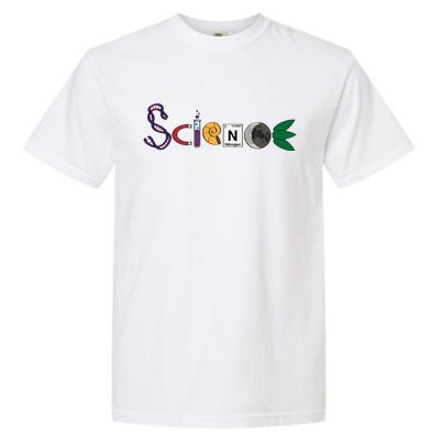 Science Funny Logo Garment-Dyed Heavyweight T-Shirt