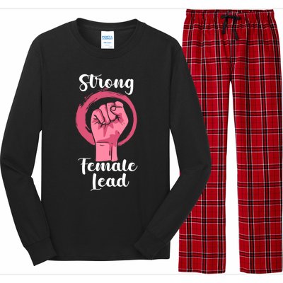 Strong Female Lead Thespian Theater Acting Theatre Nerds Gift Long Sleeve Pajama Set