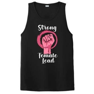 Strong Female Lead Thespian Theater Acting Theatre Nerds Gift PosiCharge Competitor Tank