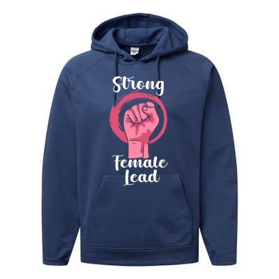 Strong Female Lead Thespian Theater Acting Theatre Nerds Gift Performance Fleece Hoodie