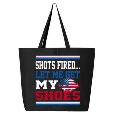 Shots Fired Let Me Get My Shoes 25L Jumbo Tote