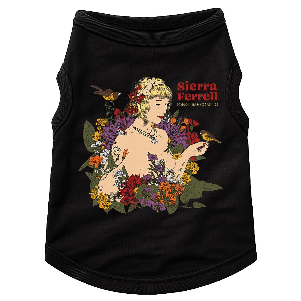 Sierra Ferrell Long Time Coming Illustration Doggie Tank