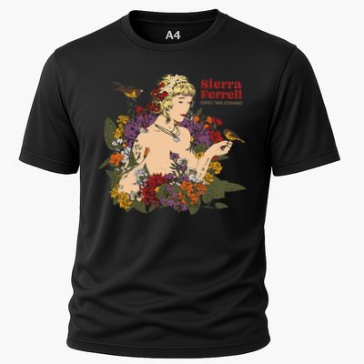 Sierra Ferrell Long Time Coming Illustration Performance Shirt