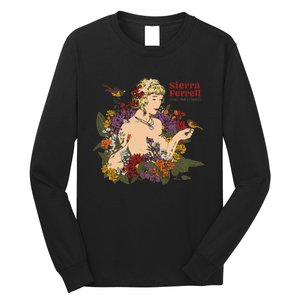 Sierra Ferrell Long Time Coming Illustration Long Sleeve Shirt