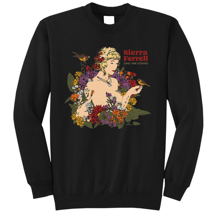 Sierra Ferrell Long Time Coming Illustration Sweatshirt