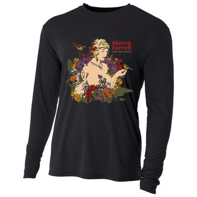 Sierra Ferrell Long Time Coming Illustration Cooling Performance Long Sleeve Crew