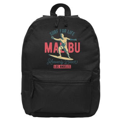 Surf For Life 16 in Basic Backpack