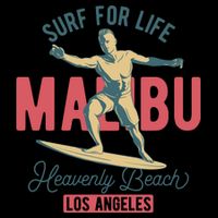 Surf For Life 16 in Basic Backpack