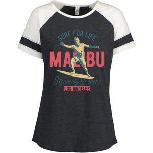 Surf For Life Enza Ladies Jersey Colorblock Tee