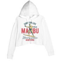 Surf For Life Crop Fleece Hoodie