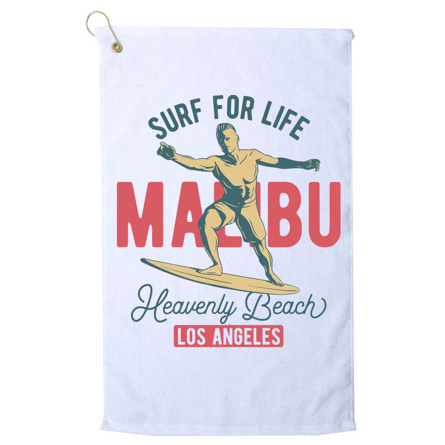 Surf For Life Golf Towel