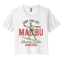 Surf For Life Women's Crop Top Tee