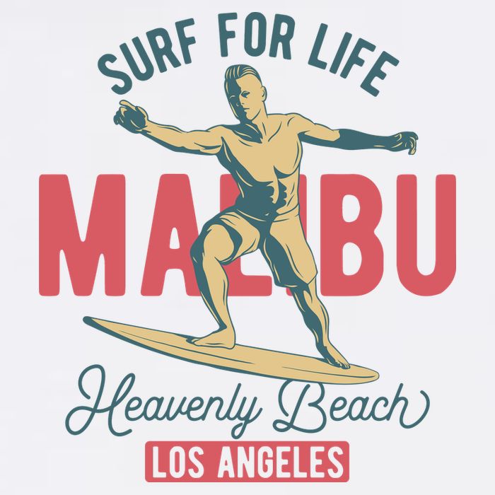 Surf For Life Cropped Pullover Crew