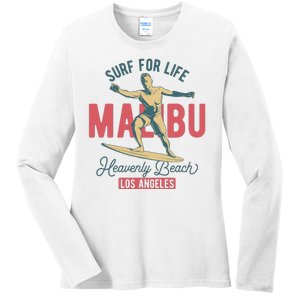 Surf For Life Ladies Long Sleeve Shirt