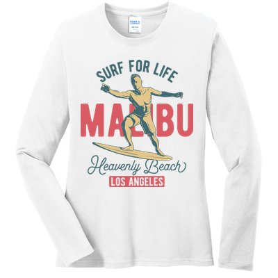 Surf For Life Ladies Long Sleeve Shirt