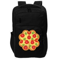 Shamrock Foodie Lover Pizza Italian St Patricks Day Impact Tech Backpack