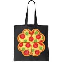 Shamrock Foodie Lover Pizza Italian St Patricks Day Tote Bag