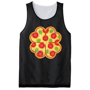 Shamrock Foodie Lover Pizza Italian St Patricks Day Mesh Reversible Basketball Jersey Tank