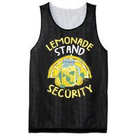 Summer Fun Lemonade Stand Security Boss Lemonade Crew Mesh Reversible Basketball Jersey Tank