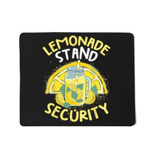 Summer Fun Lemonade Stand Security Boss Lemonade Crew Mousepad