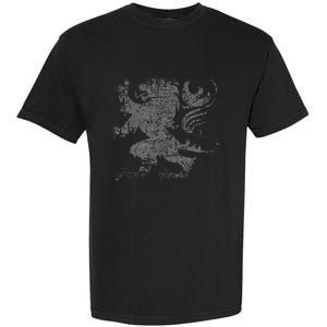 Scottish Flag Lion Rampant Heraldry Flag Of Scotland Rugby Garment-Dyed Heavyweight T-Shirt