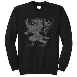 Scottish Flag Lion Rampant Heraldry Flag Of Scotland Rugby Sweatshirt