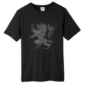 Scottish Flag Lion Rampant Heraldry Flag Of Scotland Rugby Tall Fusion ChromaSoft Performance T-Shirt