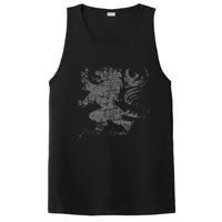 Scottish Flag Lion Rampant Heraldry Flag Of Scotland Rugby PosiCharge Competitor Tank