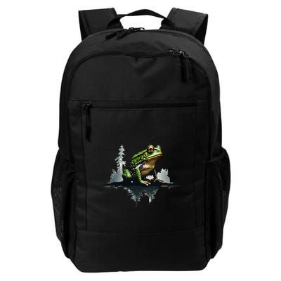 Scenic Forest Landscape With Frog Nature Inspired Backpack