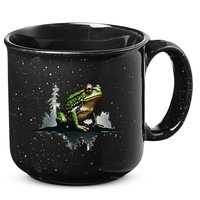 Scenic Forest Landscape With Frog Nature Inspired 15oz Campfire Ceramic Mug