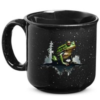 Scenic Forest Landscape With Frog Nature Inspired 15oz Campfire Ceramic Mug