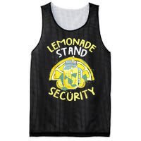 Summer Fun Lemonade Stand Security Boss Lemonade Crew Mesh Reversible Basketball Jersey Tank