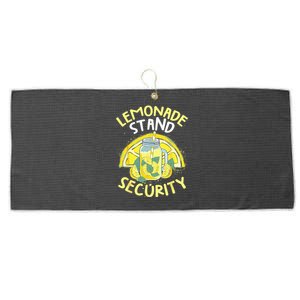 Summer Fun Lemonade Stand Security Boss Lemonade Crew Large Microfiber Waffle Golf Towel