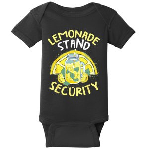 Summer Fun Lemonade Stand Security Boss Lemonade Crew Baby Bodysuit